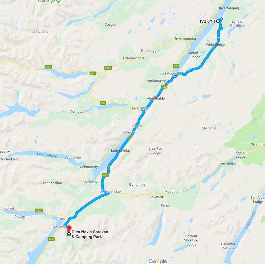 Glen Nevis Caravan Park