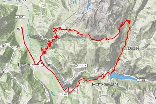 Alpe D’Huez and Col de Serenne