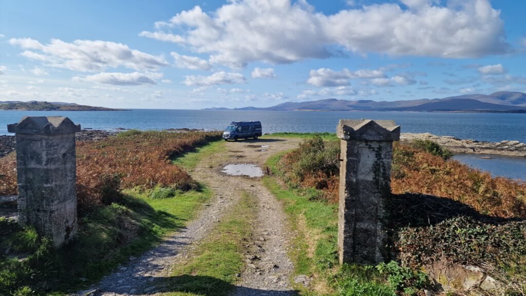 The Lady In the Red Van