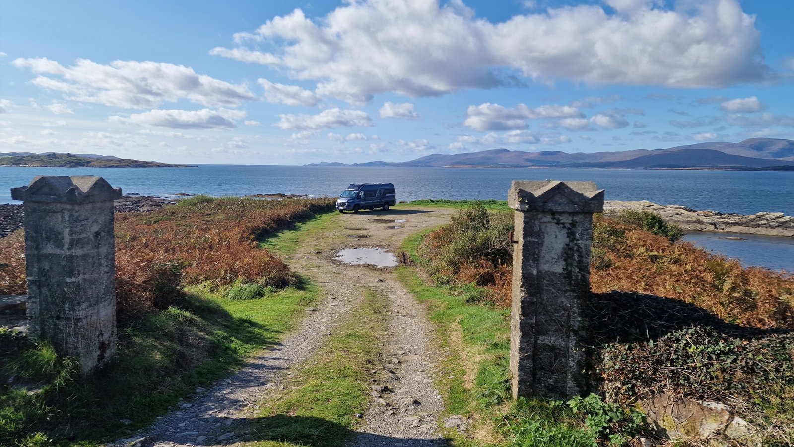 The Lady In the Red Van